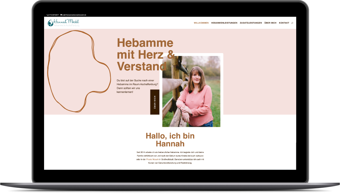 Website erstellen lassen Hebamme